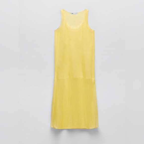 SEMI-SHEER KNIT DRESS - Picture 4 of 5